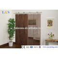 European-Style Double Heads Stainless Steel Wood Slding Barn Door Hardware